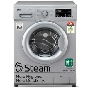 4. LG 7 Kg 5 Star Inverter Touch Control Fully-Automatic Front Load Washing Machine with in-built Heater (FHM1207SDL)