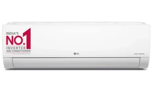 LG 2.0 Ton 3 Star AI DUAL Inverter Split AC PS-Q24HNXE, White)
